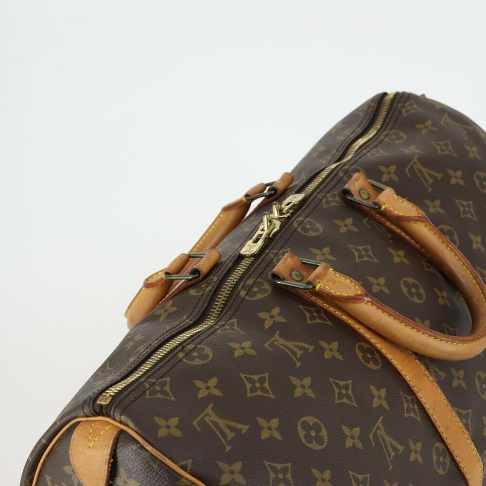 LOUIS VUITTON Monogram Keepall 45 Boston Bag M41428 LV Auth 156591 - Picture 6 of 16